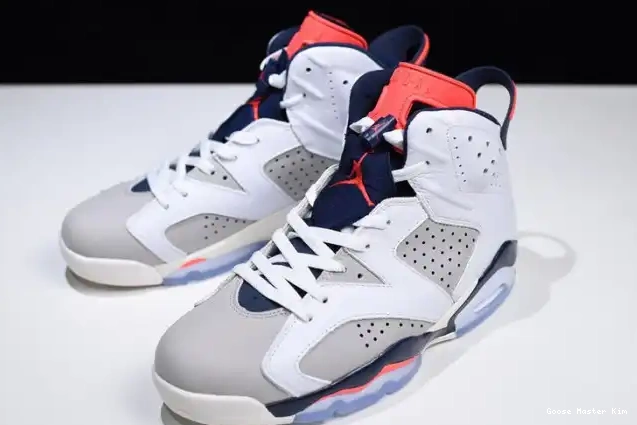 Jordan Retro Grey-Sail Tinker 6 23-Neutral Infrared 384664-104 Air White 0518